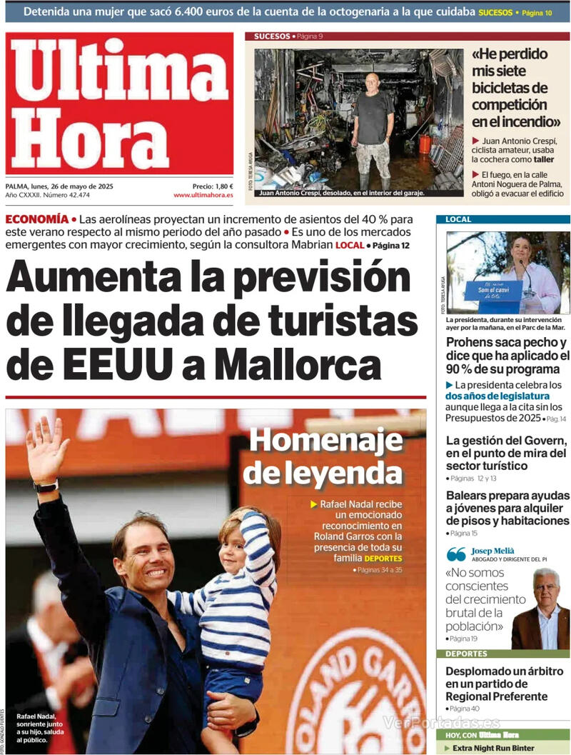 Portada Canarias 7 2025-05-26