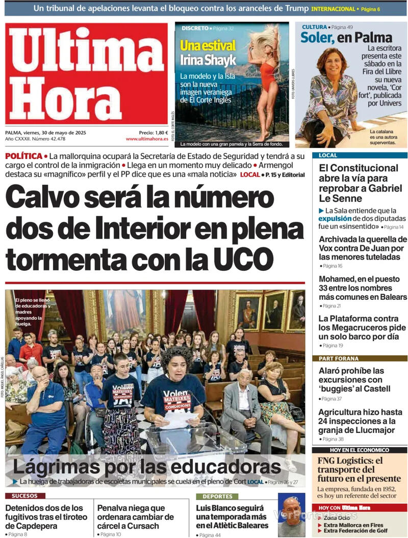 Portada Canarias 7 2025-05-30