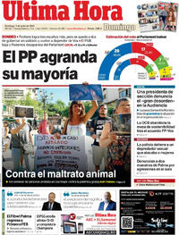 Portada Última Hora 2025-06-01