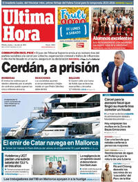 Portada Última Hora 2025-07-01