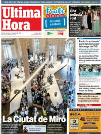 Portada Última Hora 2025-08-01