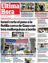 Portada Última Hora 2025-10-02