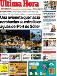 Portada Última Hora 2025-08-03