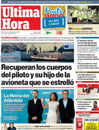 Portada Última Hora 2025-08-04