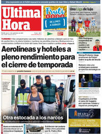Portada Última Hora 2025-09-04