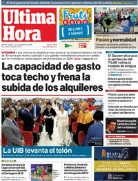 Portada Última Hora 2025-09-06