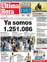 Portada Última Hora 2025-08-08