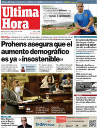 Portada Última Hora 2025-10-08