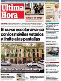 Portada Última Hora 2025-09-09