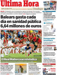 Portada Última Hora 2025-08-10