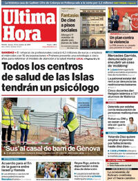 Portada Última Hora 2025-10-10