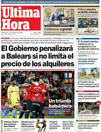 Portada Última Hora 2025-11-10