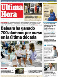 Portada Última Hora 2025-09-11