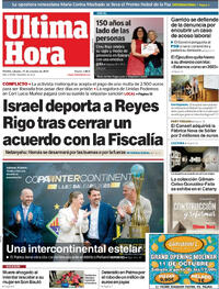 Portada Última Hora 2025-10-11