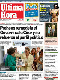 Portada Última Hora 2025-07-12