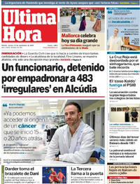 Portada Última Hora 2025-09-12