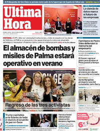 Portada Última Hora 2025-10-14