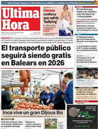 Portada Última Hora 2025-11-14