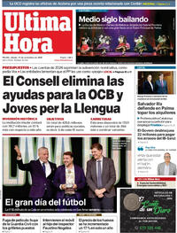 Portada Última Hora 2025-11-15