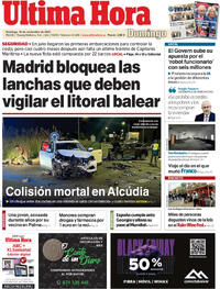 Portada Última Hora 2025-11-16