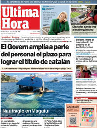 Portada Última Hora 2025-05-17