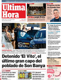 Portada Última Hora 2025-10-17