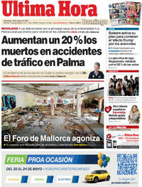 Portada Última Hora 2025-05-18