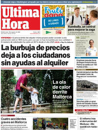 Portada Última Hora 2025-08-18