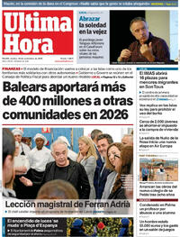 Portada Última Hora 2025-11-18
