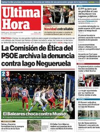 Portada Última Hora 2025-12-18
