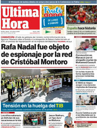 Portada Última Hora 2025-07-19