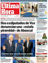 Portada Última Hora 2025-09-19