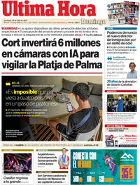 Portada Última Hora 2025-07-20