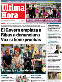 Portada Última Hora 2025-09-20
