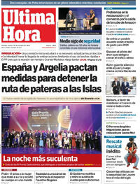 Portada Última Hora 2025-10-21