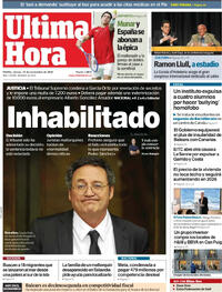 Portada Última Hora 2025-11-21