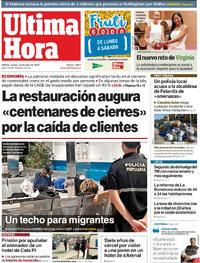 Portada Última Hora 2025-07-22