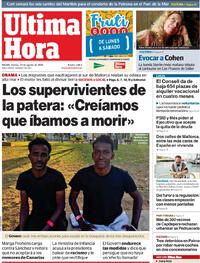 Portada Última Hora 2025-08-22
