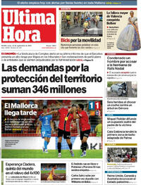 Portada Última Hora 2025-09-22