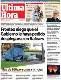 Portada Última Hora 2025-10-23