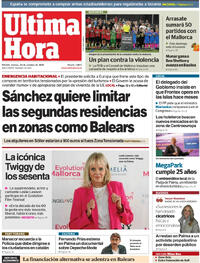 Portada Última Hora 2025-10-24