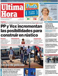 Portada Última Hora 2025-06-26