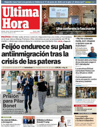 Portada Última Hora 2025-09-26