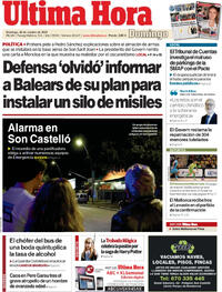Portada Última Hora 2025-10-26