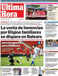 Portada Última Hora 2025-10-27