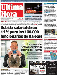 Portada Última Hora 2025-11-27