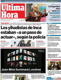 Portada Última Hora 2025-10-28