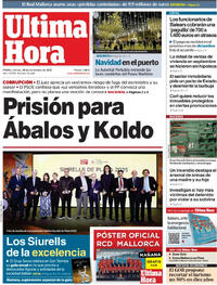 Portada Última Hora 2025-11-28