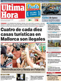 Portada Última Hora 2025-08-29