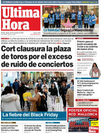 Portada Última Hora 2025-11-29